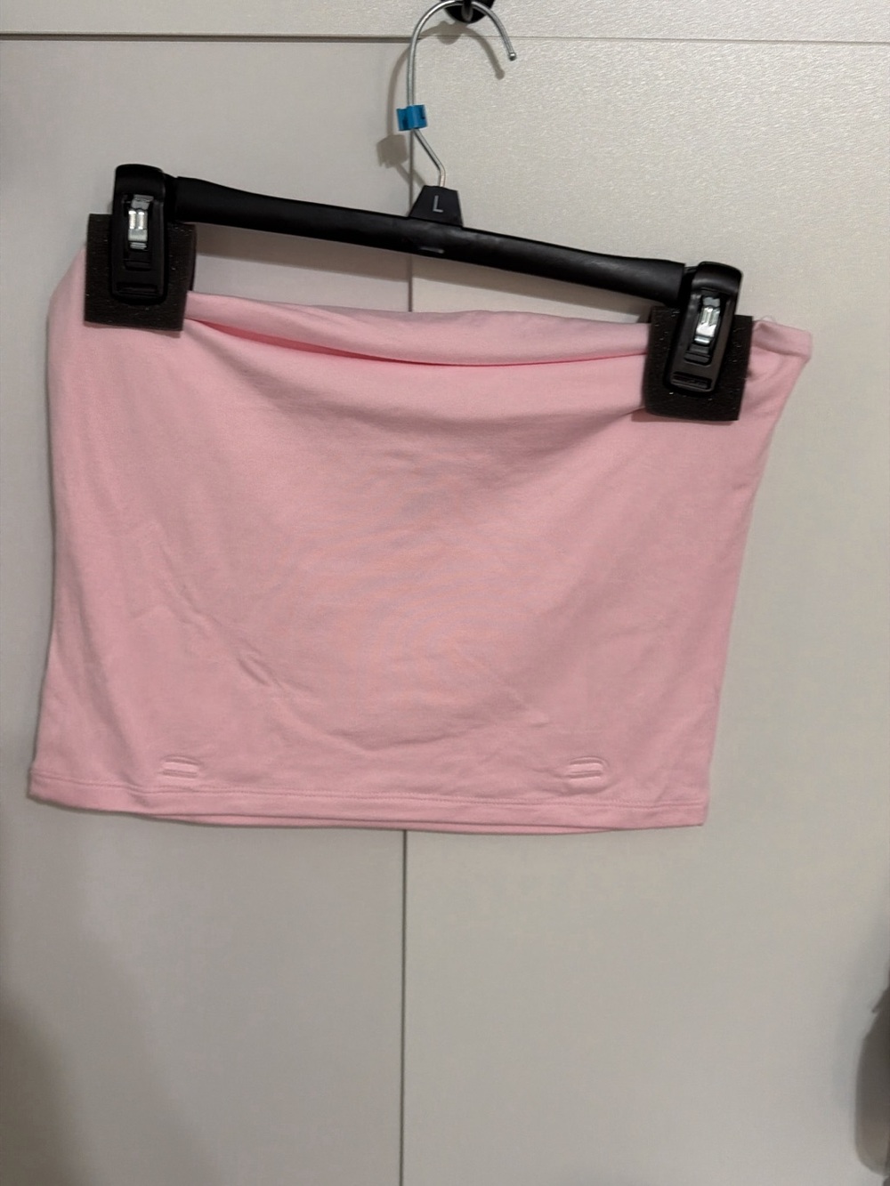 Light Pink Strapless Tube Top